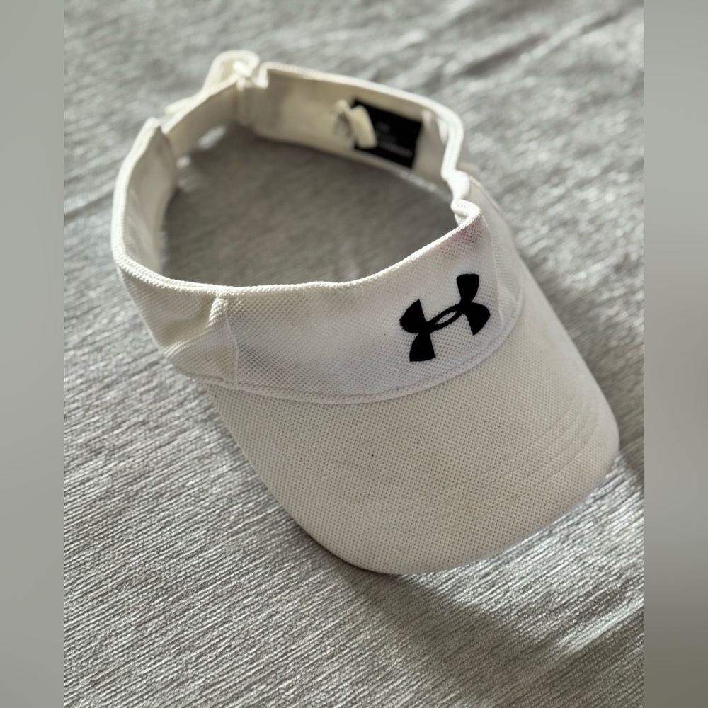 Under Armour White Sports Visor